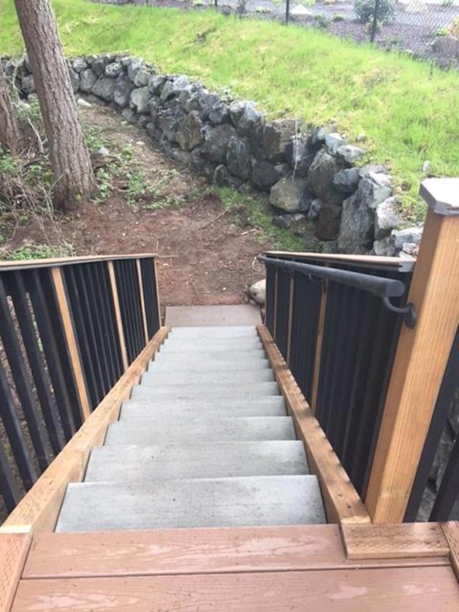 Sunny Hills Elementary Nature Pathway & Staircases - Project Gallery #4