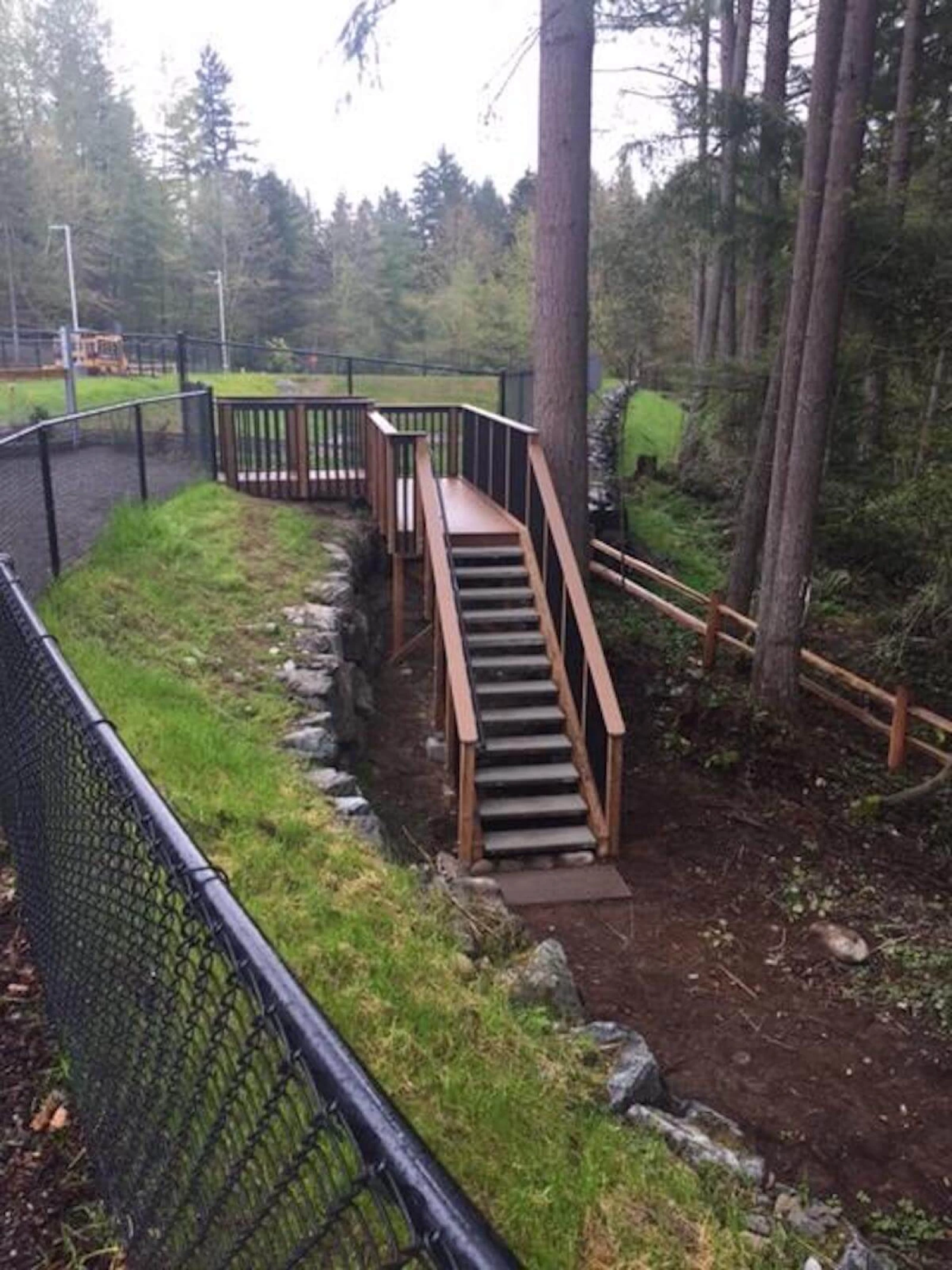 Sunny Hills Elementary Nature Pathway & Staircases - Project Gallery #5