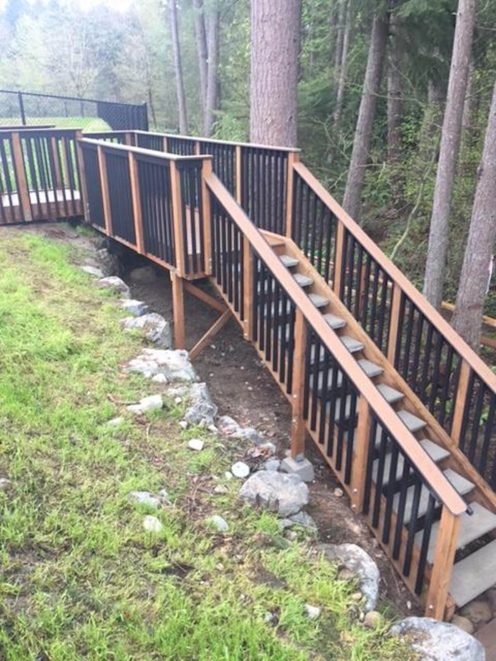 Sunny Hills Elementary Nature Pathway & Staircases - Project Gallery #2